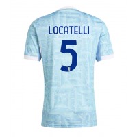 Juventus Manuel Locatelli #5 Bortedrakt 2025-26 Kortermet